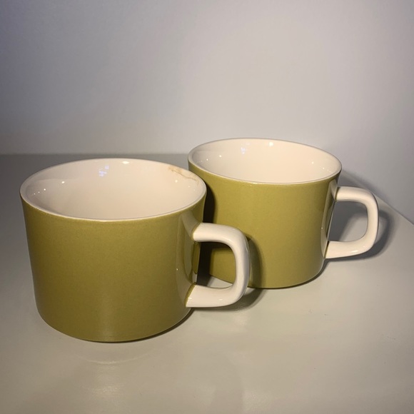 VINTAGE | Mikasa Mugs Green - Picture 2 of 7